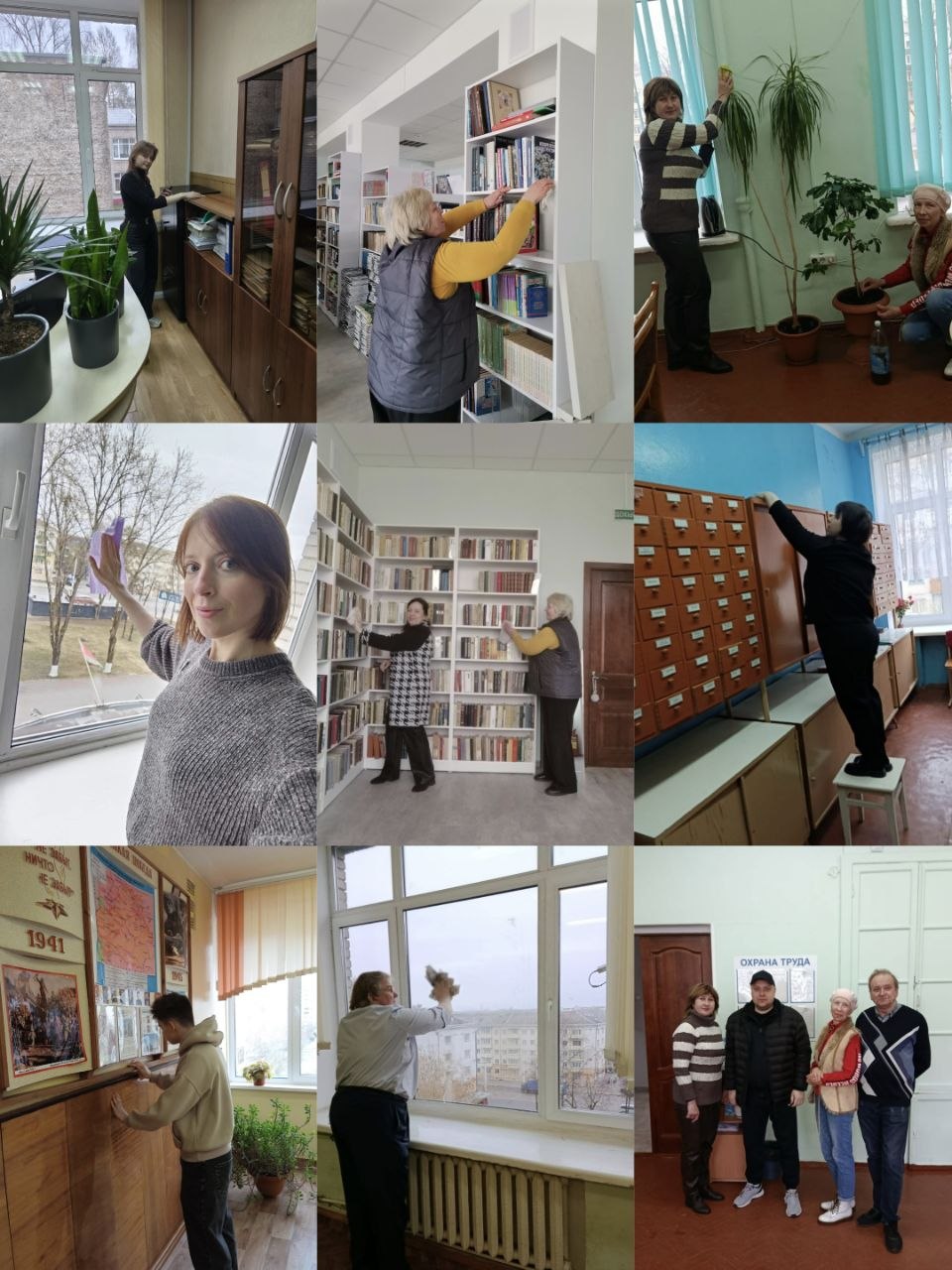 Чистый колледж — заслуга каждого! Трудовой десант в ВГКЭ